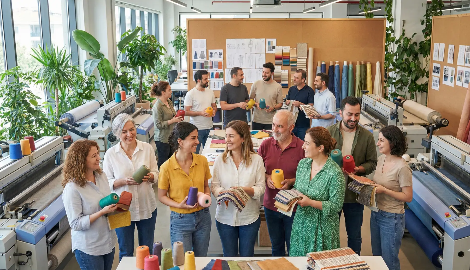 Altun Tekstil Çalışma Ortamı